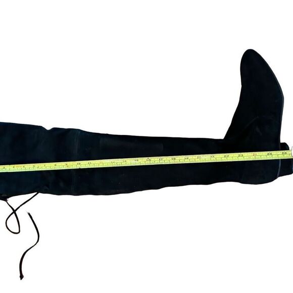 Stuart Weitzman Quebecland Boot in Black Suede - Picture 8 of 9